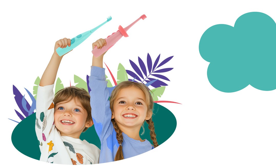 bessere Reinigung von Kinderzähnen